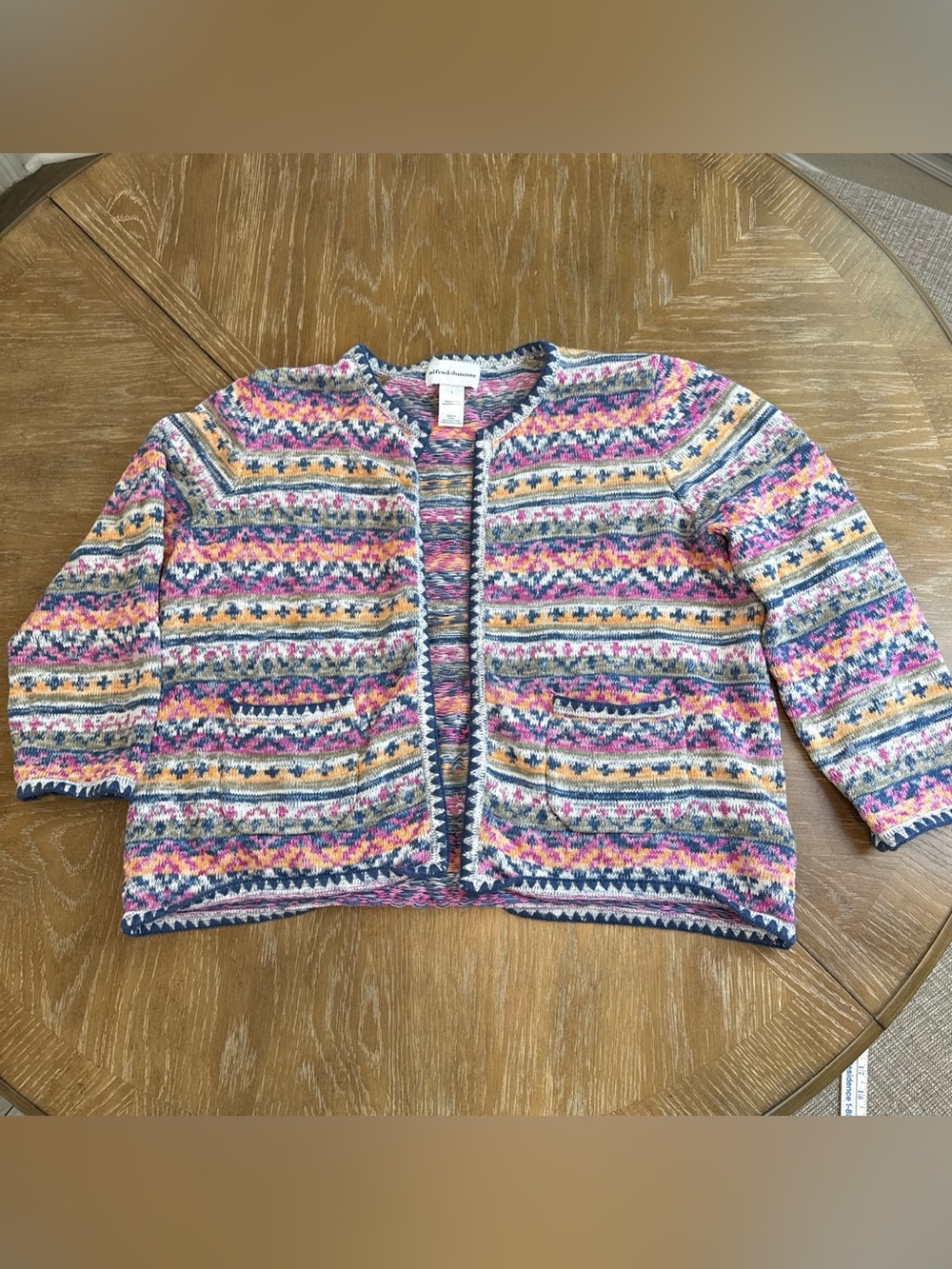 Alfred Dunner Open Cardigan